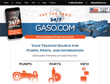 Tablet Screenshot of gaso.com